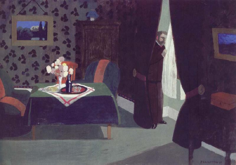 Felix Vallotton Waiting oil painting image